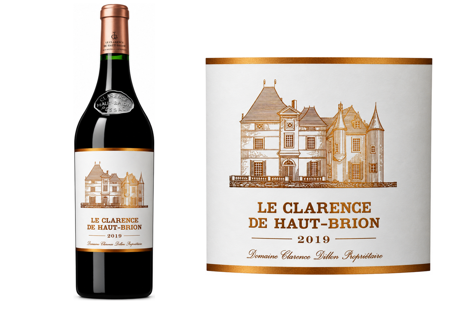 Le Clarence de Haut-Brion 2019 · bouteille et étiquette
