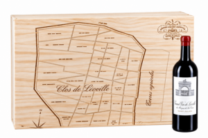 Château Léoville Las Cases Caisse Collection Miroir "Millésimes Historiques"