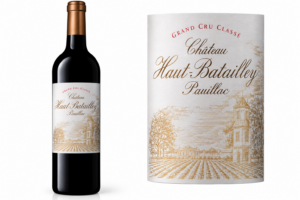 Bouteille et étiquette de Haut batailley, Pauillac