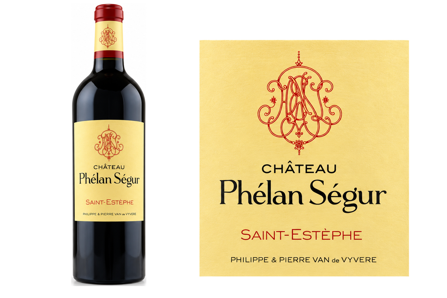 Château Phélan Ségur 2022 · bouteille et étiquette